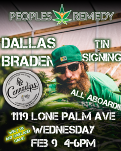 Dallas Braden Cannadips demo at peoples remedy