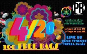 420 Cannabis Holiday Flyer